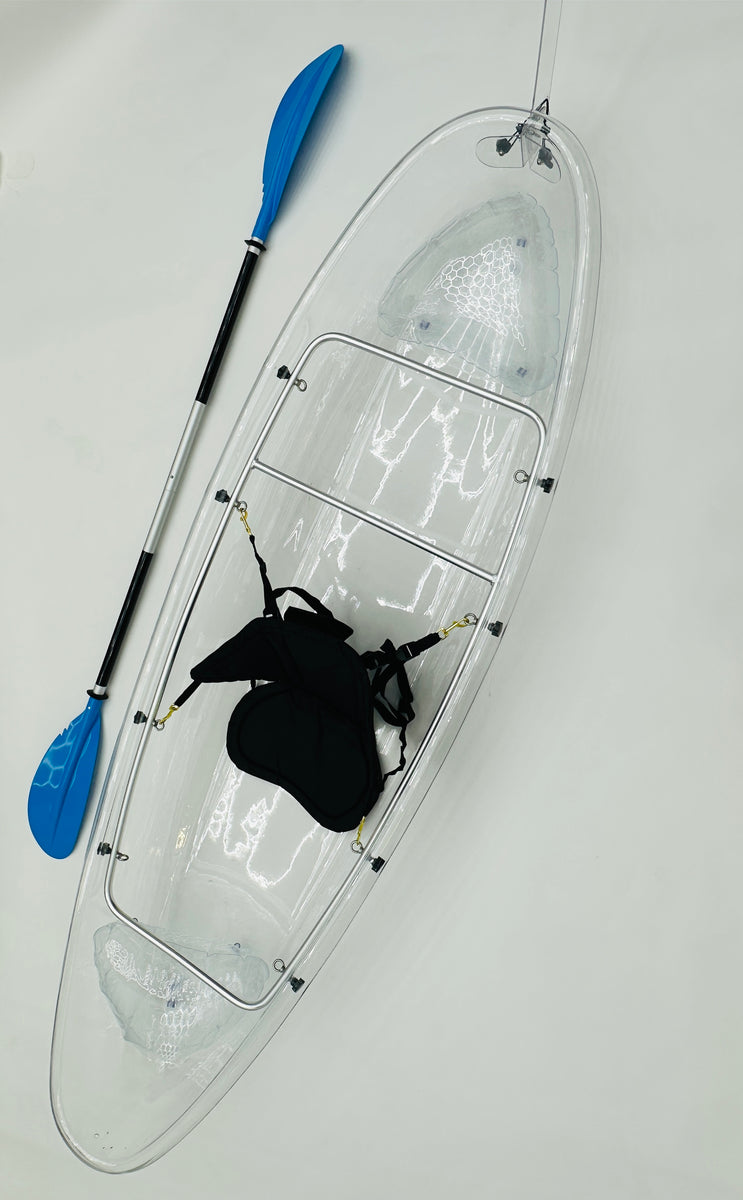 Crystal Clear Transparent Kayak - Glass Bottom See-Through Kayak – Epic ...