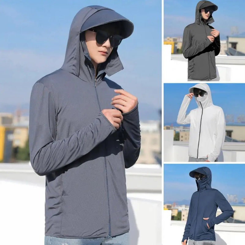 Men's UV protection sun protection clothing