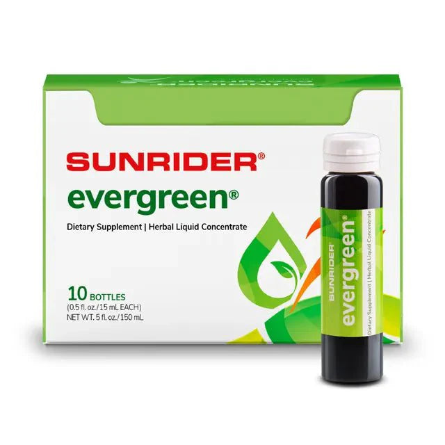 Evergreen | Liquid Chlorophyll Herbal Beverage by Sunrider