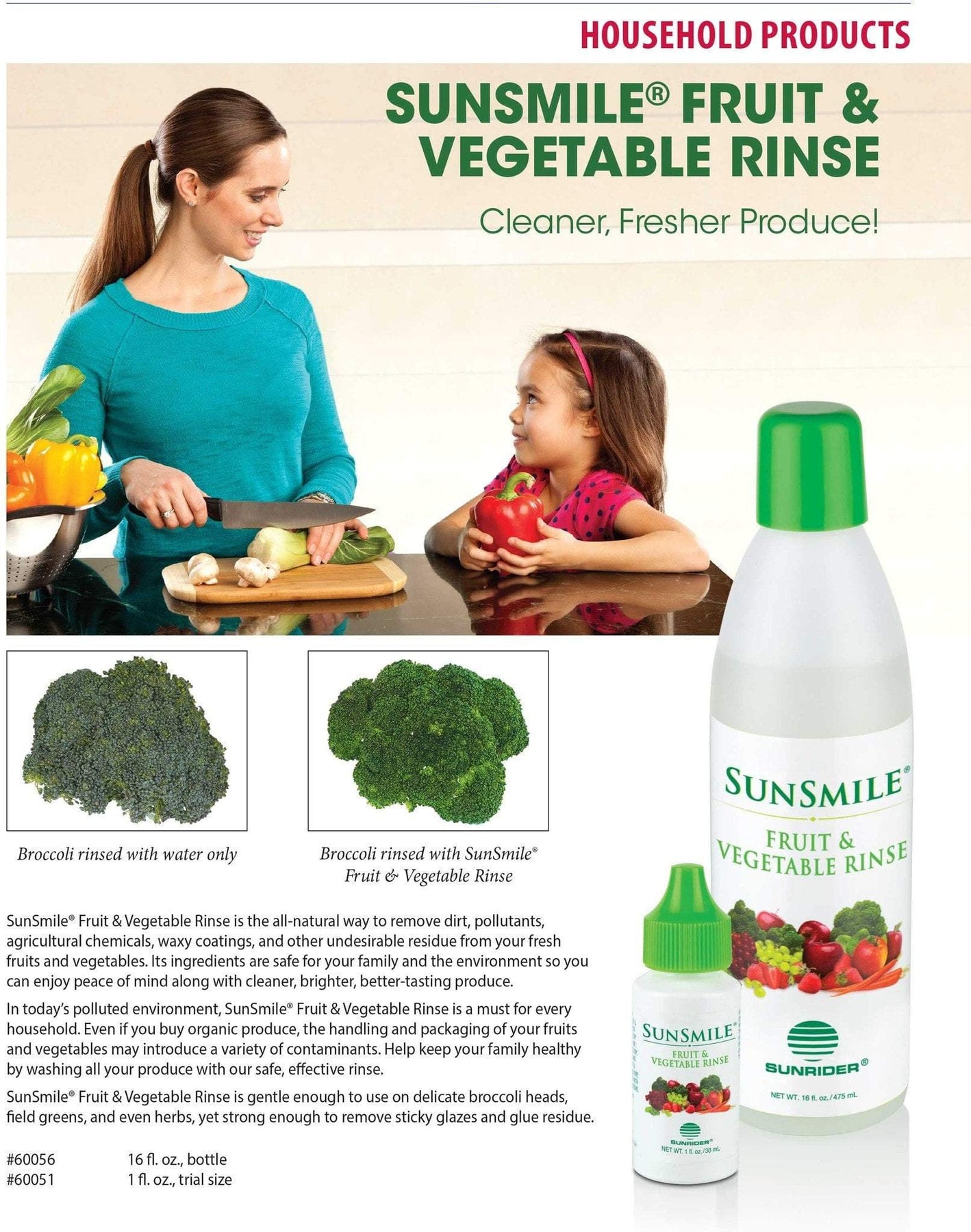 Fruit Rinser SunSmile Fruit & Vegetable Rinse, by Sunrider – Epic Adventures FL